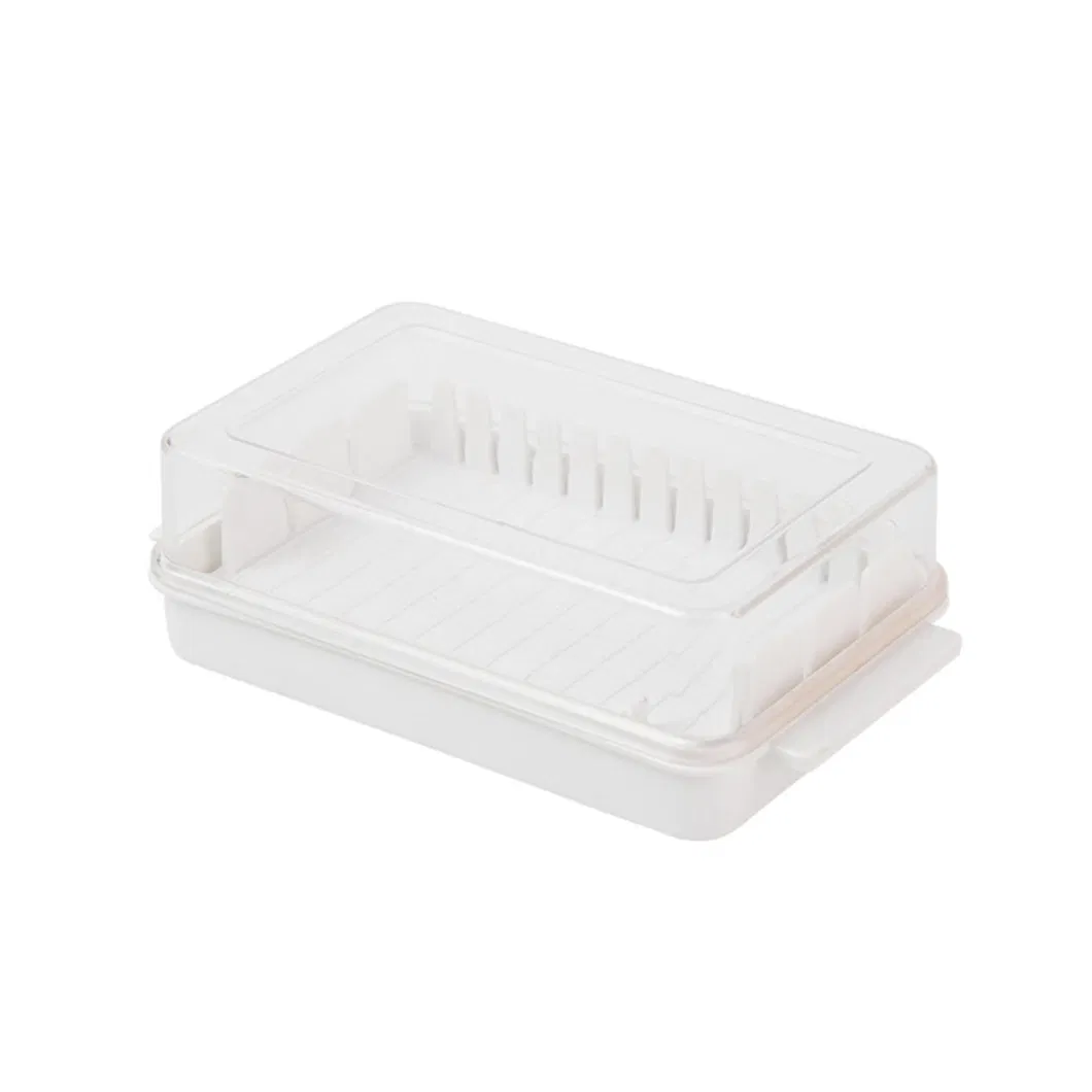 Household Plastic Butter Cutting Box Cooking Utensils with Lid