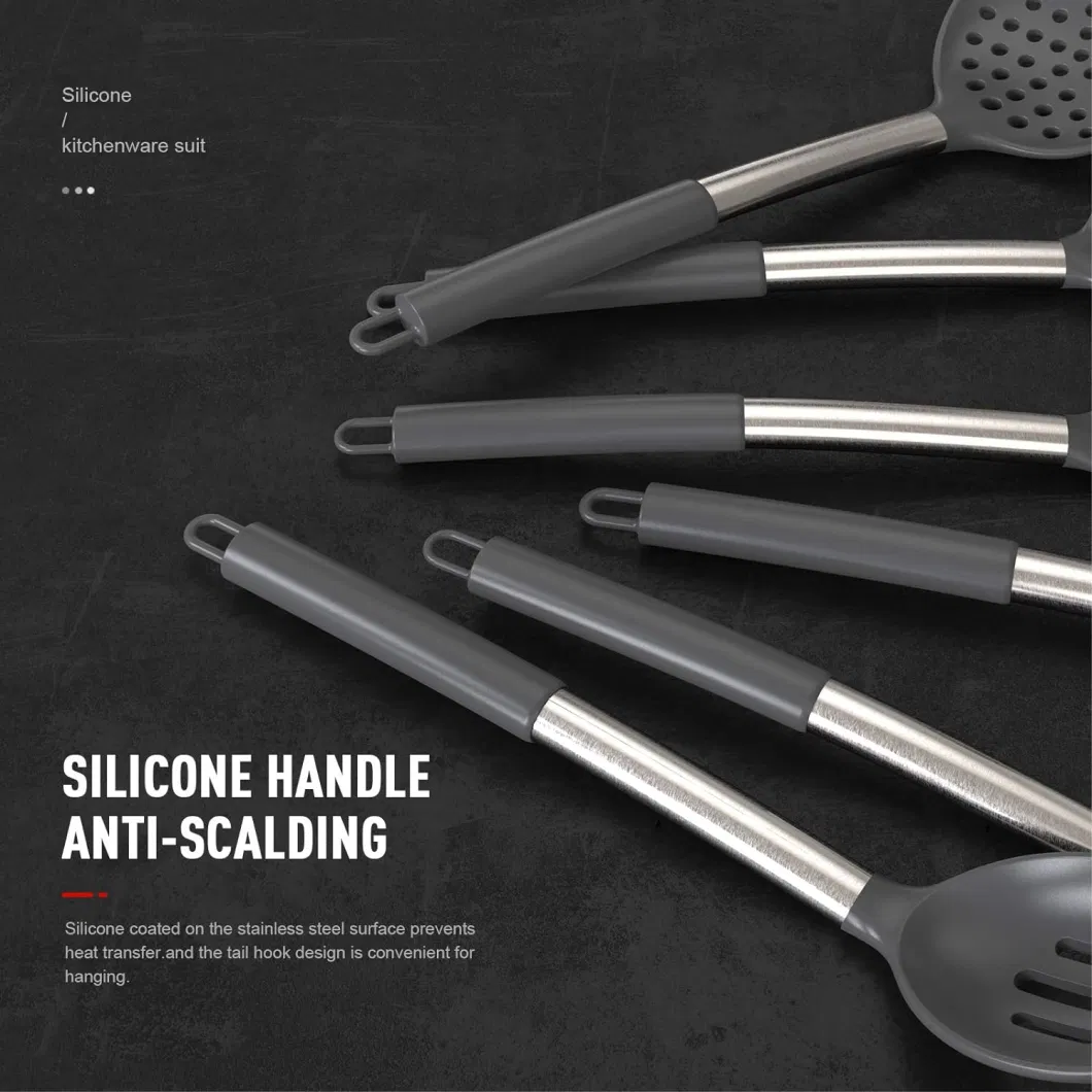Kitchen Tools Set Cooking Utensils Stainless Steel Handle