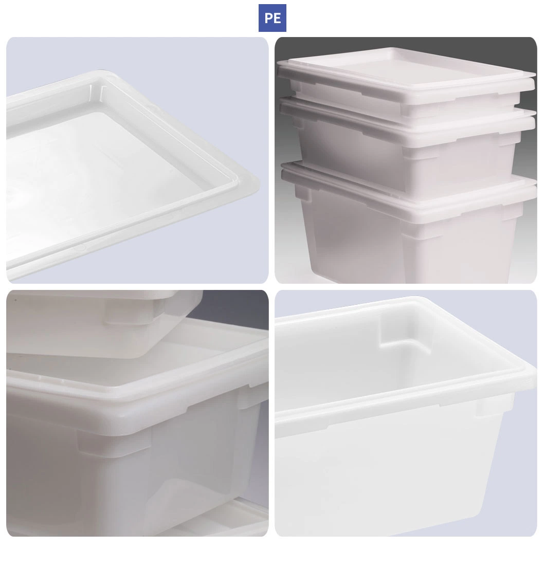 PC Polycarbonate Plastic Box with Lid Food Storage Container