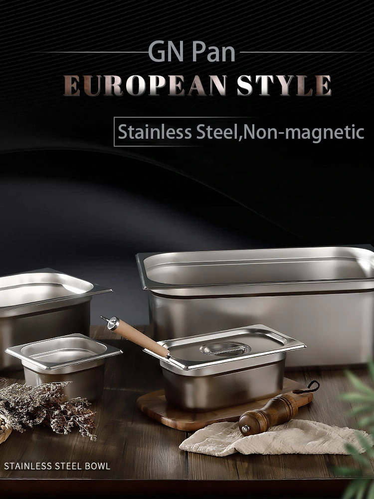 Stainless Steel Gn Pans (2/3) Gn Container Chafing Dish Pans