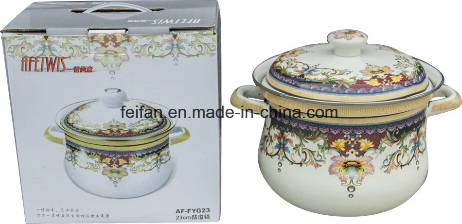 Cast Iron Enamel Round Cookware/Soup Pot with Best Price