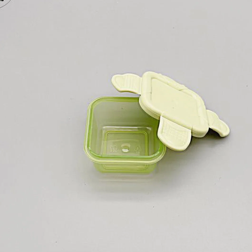 Mini Box Food Grade Food Preservation Box Sauce Snacks Packaging Portable Storage