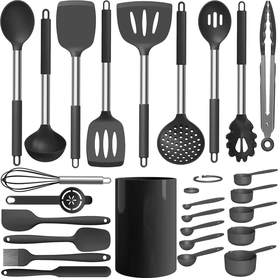 Kitchen Tools Set Cooking Utensils Stainless Steel Handle