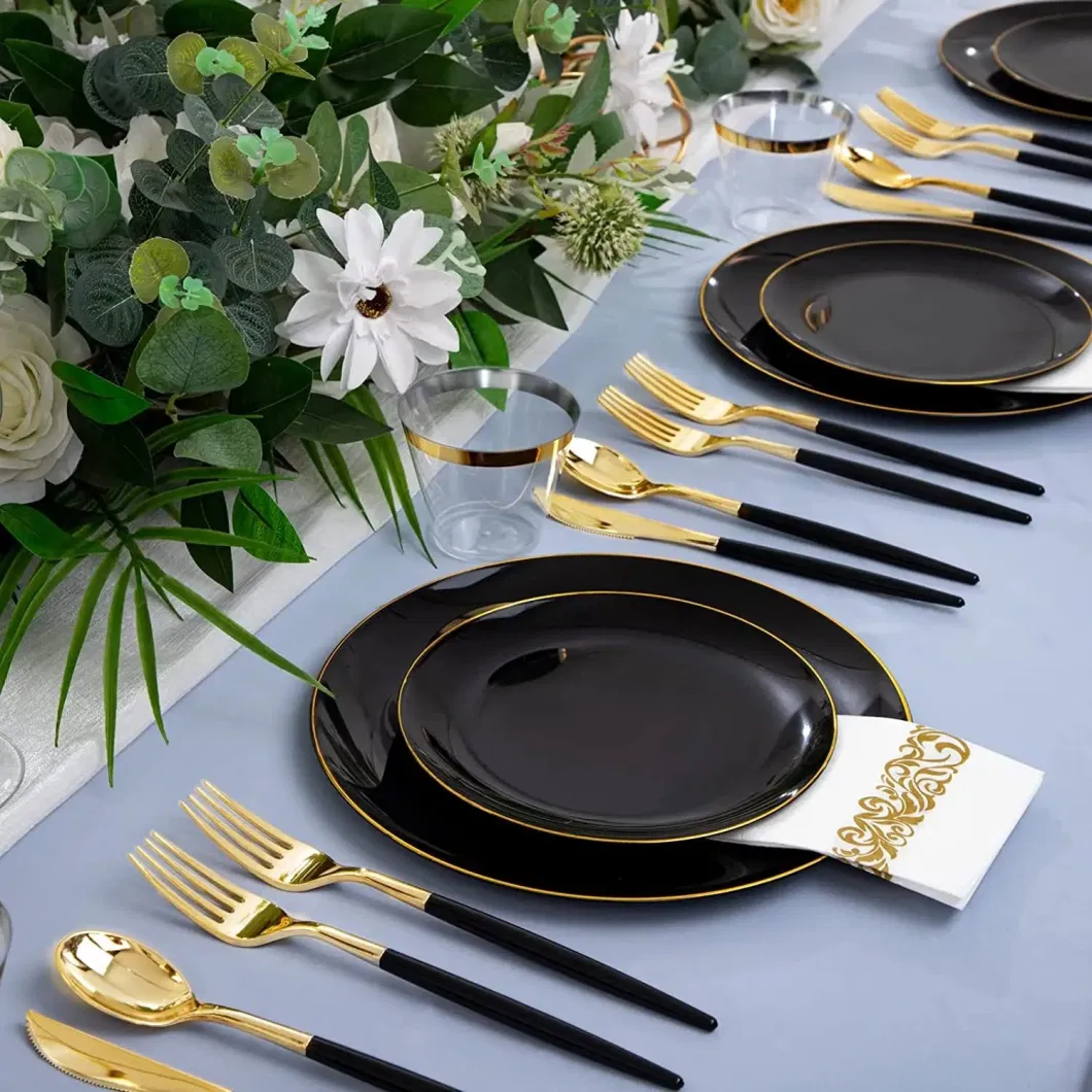 Most Popular Party Tableware Plastic Tableware Disposable Tableware