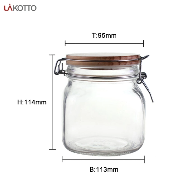 Lakotto with Cover Glassware Cookware Casserole Iron Cast Pot Kitchen Tool Tableware