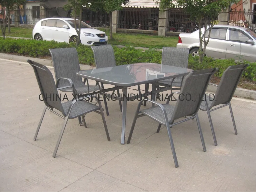 Modern Outdoor or Indoor Restaurant Furniture Coffee Shop Rattan Chair and Table Set