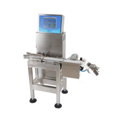 High Speed High Accuracy Macinte Food Grade Conveyor Machine Checkweigher