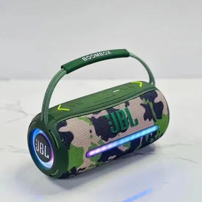 2023 New Arrival Boombos 360 Bluetooth Stereo RGB Running Horse Light Portable Portable Speaker Heavy Subwoofer