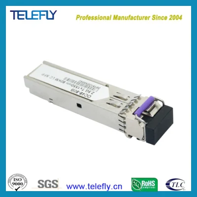 High Speed 80km Single Fiber Optic Module 2.5g