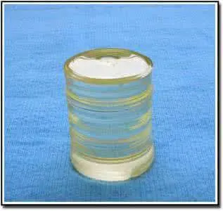 Polished Pbmo04 Crystal for Acousto-Optic Devices
