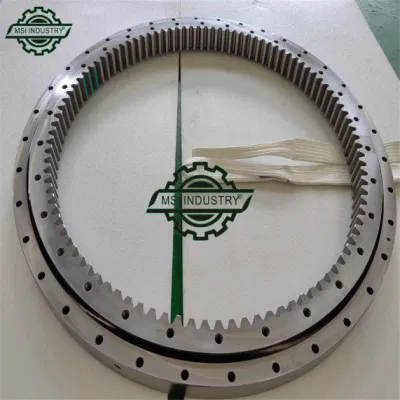 Factory Price Slewing Bearings with Internal Teeth External Teeth with Flange for Band Conveyor