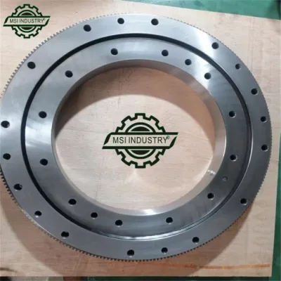 Factory Price Slewing Bearings with Internal Teeth External Teeth with Flange for Band Conveyor