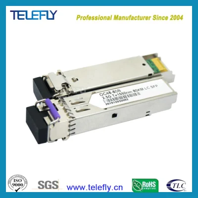 High Speed 80km Single Fiber Optic Module 2.5g