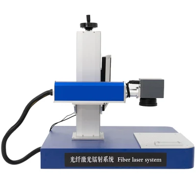 30W Laser Marking Machine Small Automatic Metal Lettering Coding Desktop Laser Carving Red Light Positioning