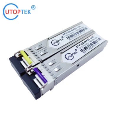 80km SFP Module 1.25g Gigabyte SFP Transceiver Single Mode Fiber 1490/1550nm