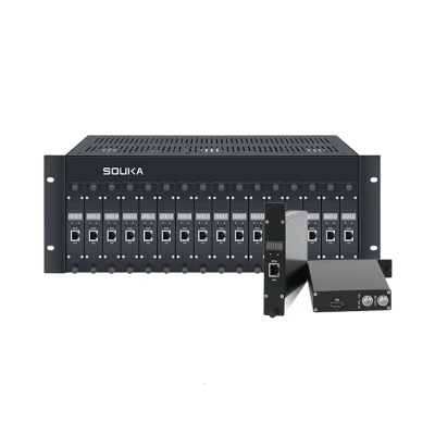Digital Headend MPEG2 Encoding HD SD to RF Encoder Modulator with DVB-T DVB-C Isdbt Dtmb ATSC