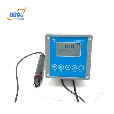 pH Meter Phg-2081 PRO Installation and Size 138mm*138mm Water Online pH Controller Boqu