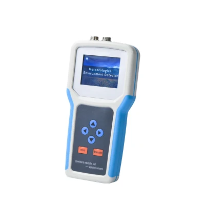  Handheld Meteorological Environmental Detector Agro-Meteorological Environmental Monitoring Equipment Portable Soil Temperature and Humidity Wind Speed and Dire