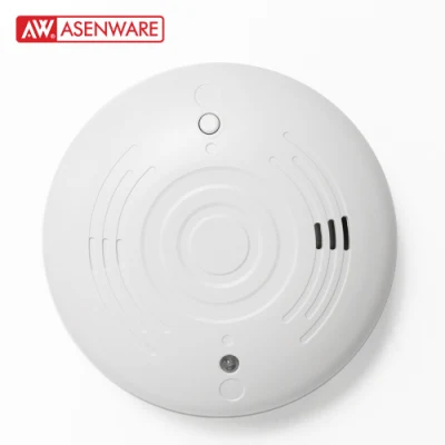 Fire Alarm 10 Years Battery Photoelectric Smoke Sensor Standalone Smoke Detector