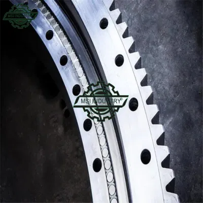 Factory Price Slewing Bearings with Internal Teeth External Teeth with Flange for Band Conveyor