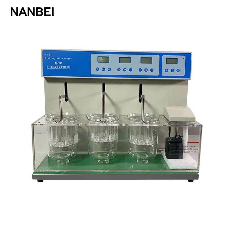 Nanbei Tablet Disintegration Tester Bj-2 Iq Oq Pq Certificate