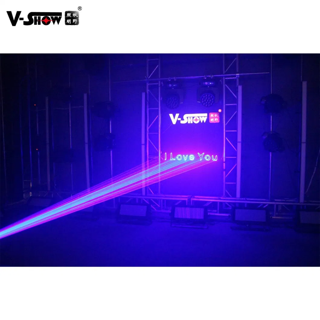 V-Show New 10W RGB Animation Laser Disco Lighting