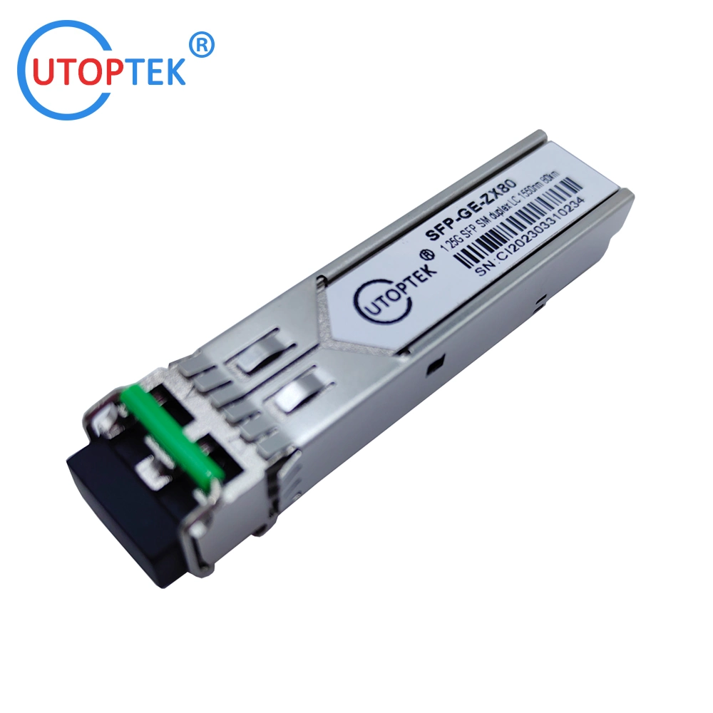 Compatible Cisco/Huawei 850 1310 1550nm 10 20 40 60 80 100 120km 1.25g SFP Fiber Transceiver Module