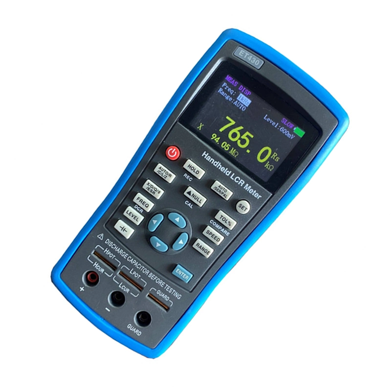 Et430 Lcr Handheld Bridge Meter 100kHz Multifunction Digital East Tester