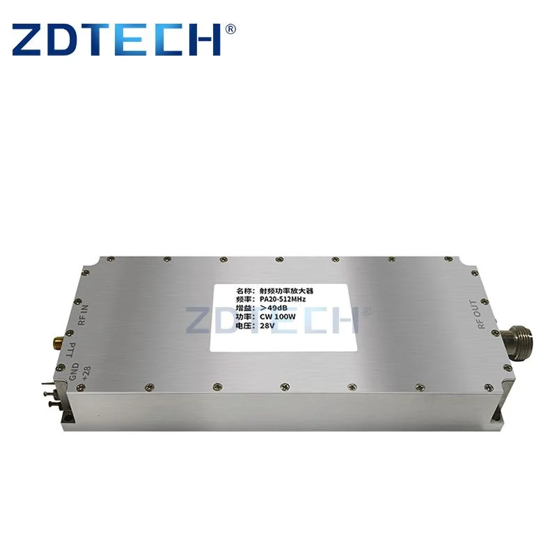 Wireless Communication Broadband Power Amplifier 100 to 1500MHz 50W RF Module