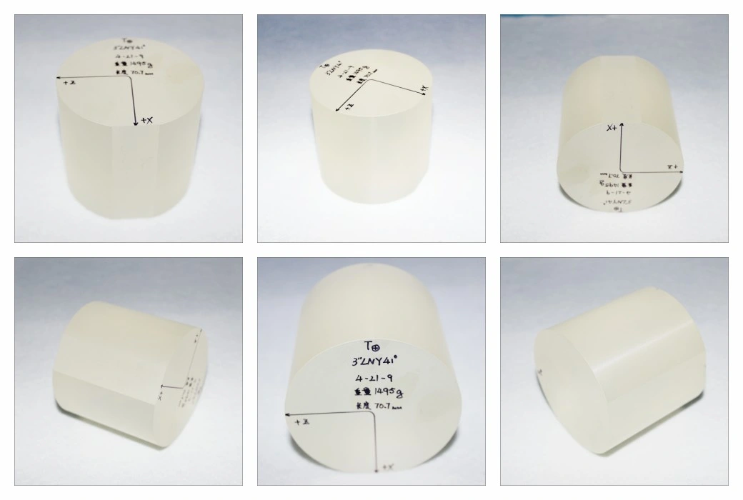 Optical Lithium Niobium Crystal (LN) Lens Linbo3 Crystal Ingot