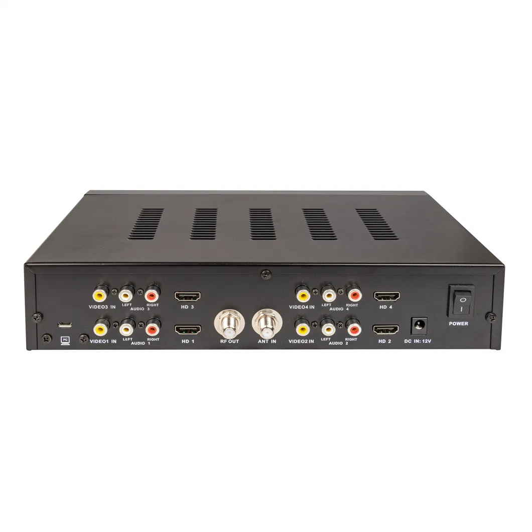 DVB-T 4 CH Modulator for Projector High Level of Integration