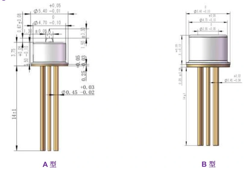 10g High Speed Vcsel to-46 with Pd Photodiode Laser Diode