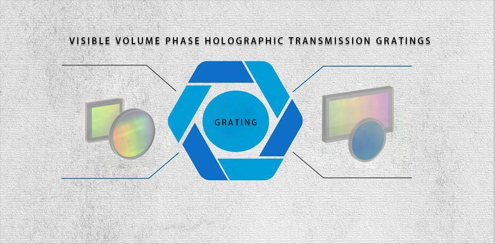 Optical First-Order Diffraction Efficiency Visible Volume Phase Holographic Transmission Gratings