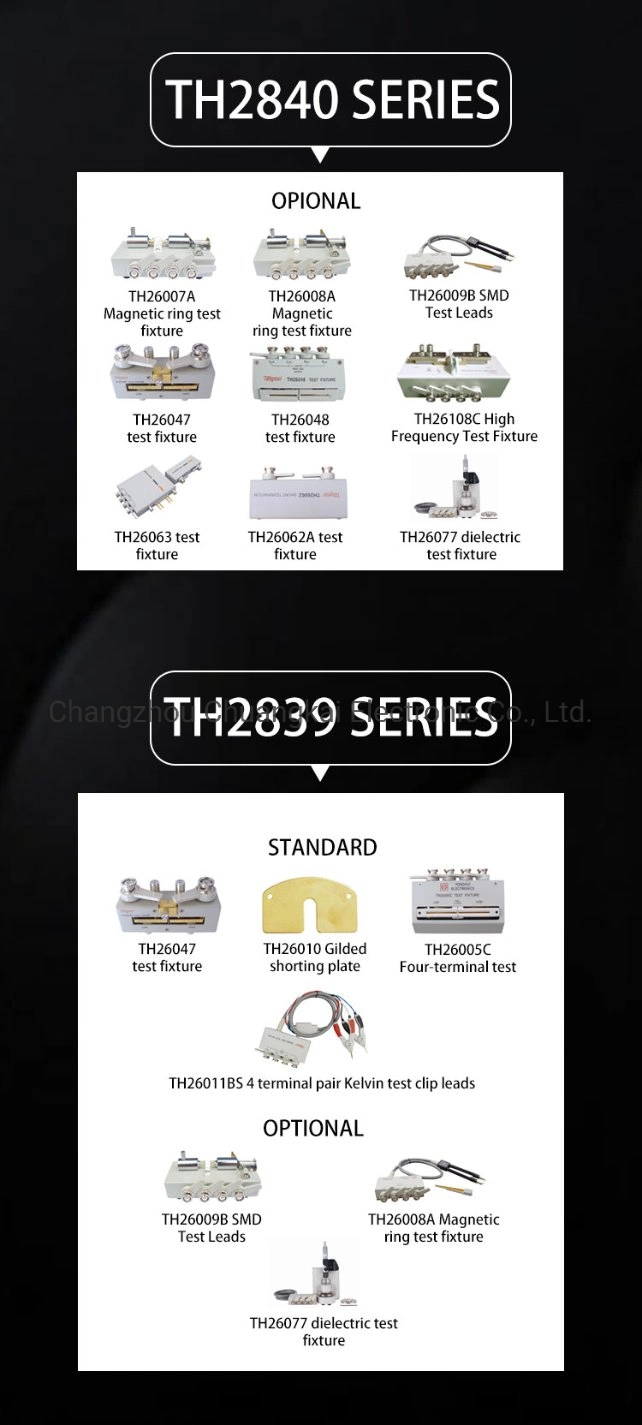 Tonghui Th2851-130 Impedance Analyzer 10.1 Inches TFT LCD Display