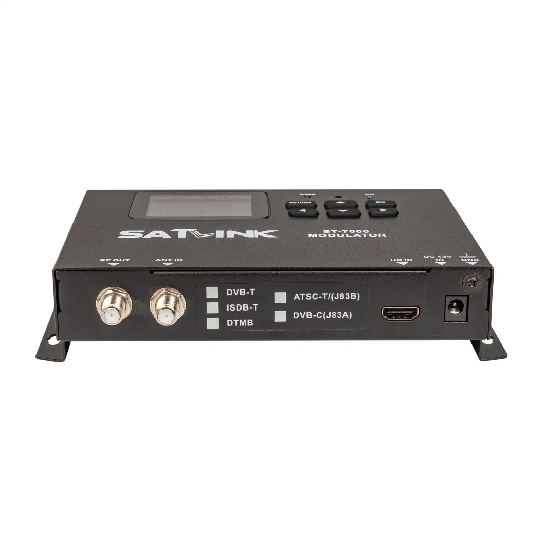 St-7000 DVB-ATSC/Dtmb/Isdbt/C Bandwidth De- Pending Hot Sale Modulator