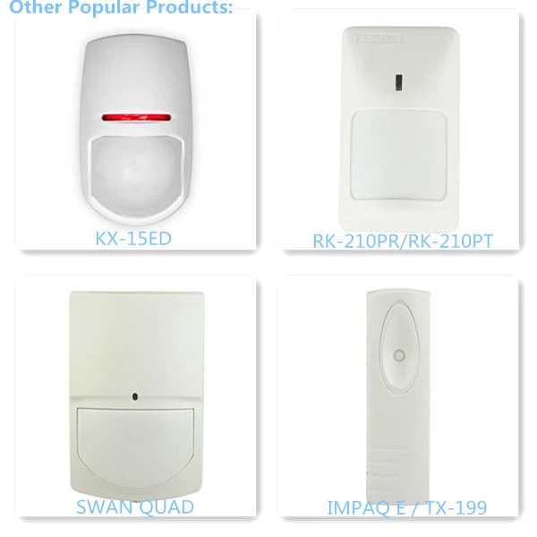 Very Popular Wired Alarm Security Systems Comet PIR Detector Rk-210pr/Rk-210PT