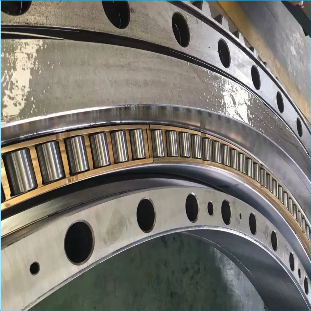 Factory Price Slewing Bearings with Internal Teeth External Teeth with Flange for Band Conveyor