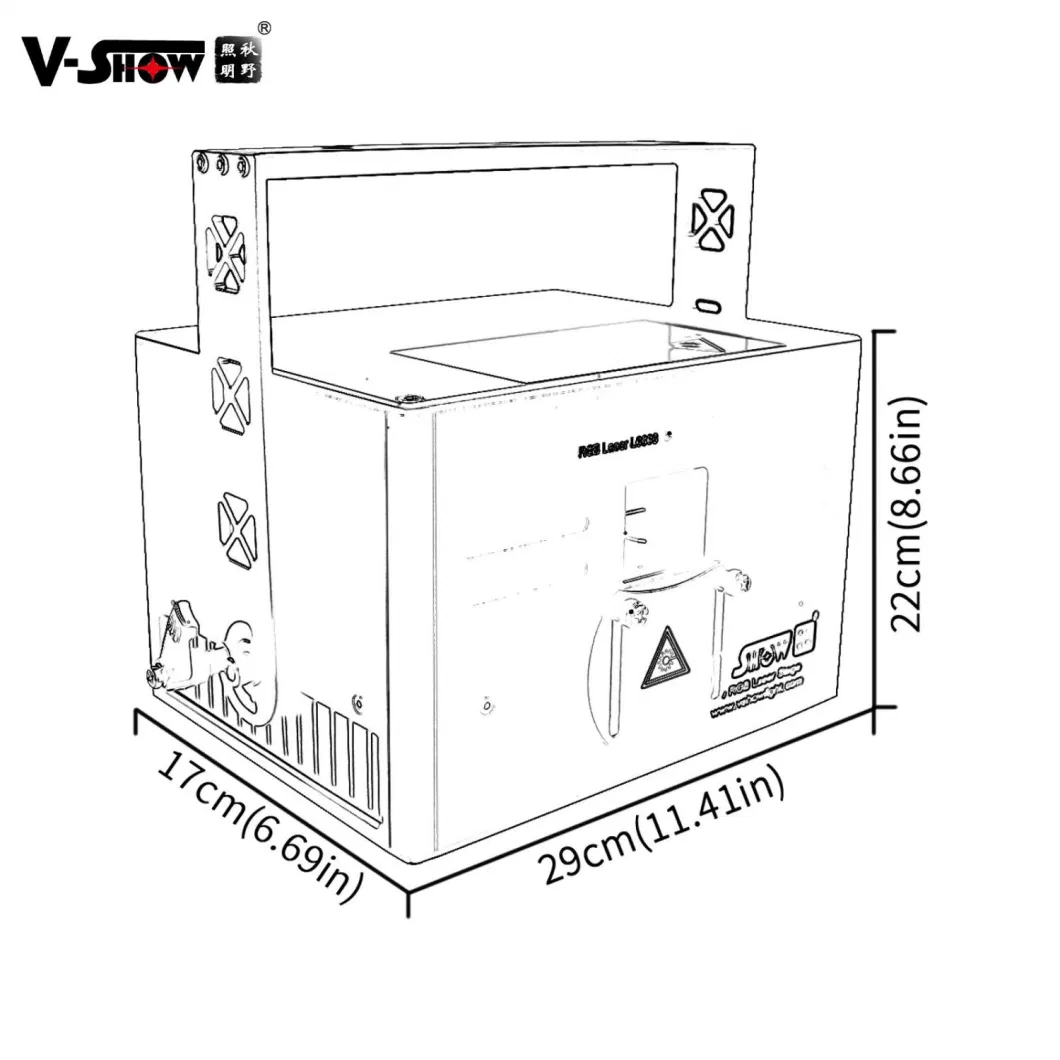 V-Show DJ Disco Laser Stage Equipment Light