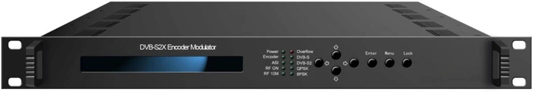 Encoder Modulator DVB-S/S2/S2X Output Asi Output Encoder Modulator