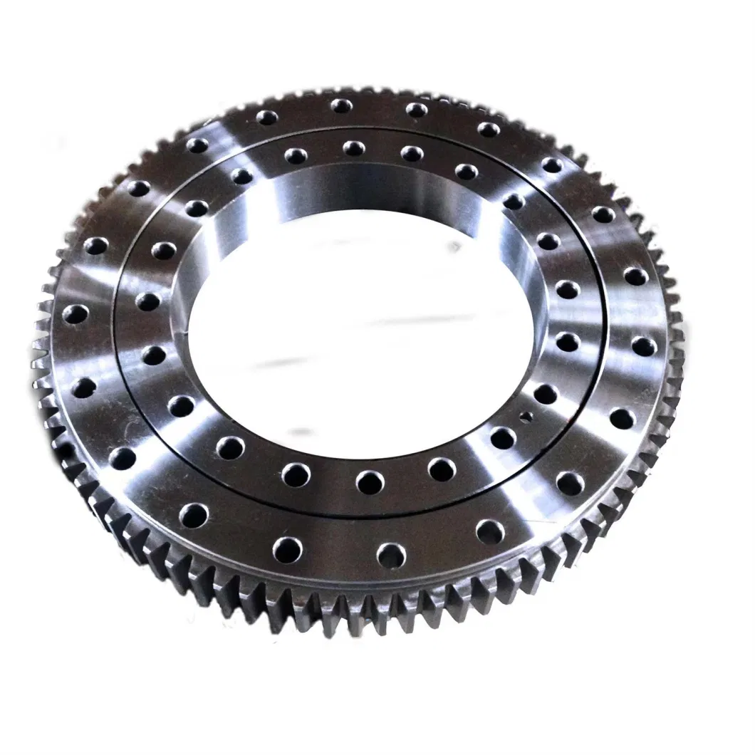 Factory Price Slewing Bearings with Internal Teeth External Teeth with Flange for Band Conveyor