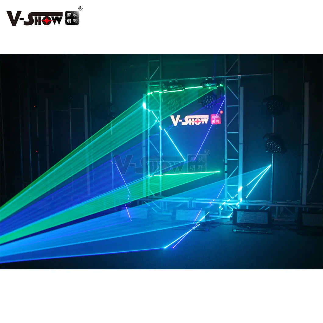 V-Show New 10W RGB Animation Laser Disco Lighting