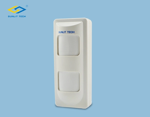 12VDC Outdoor Wireless Motion Detector with Chargable Lithium Battery