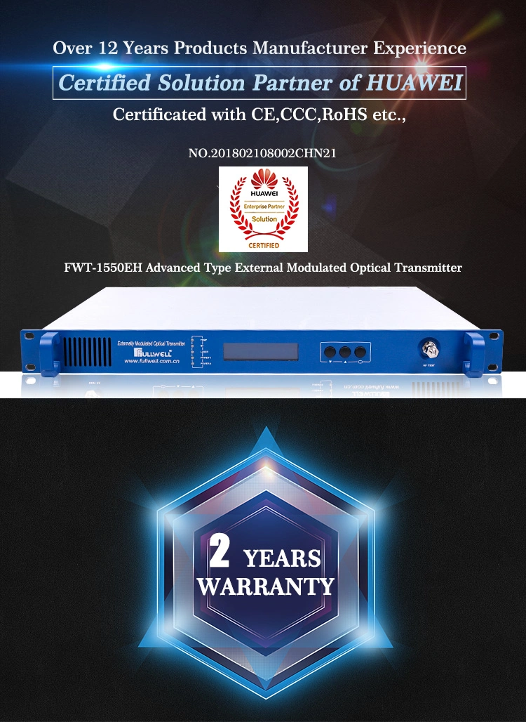 1550nm External Modulated Optical Transmitter