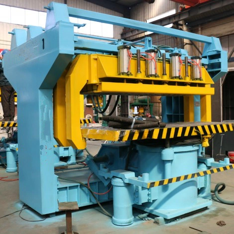 Pneumatic Multi-Contact Internal Force Compaction Moulding Machine