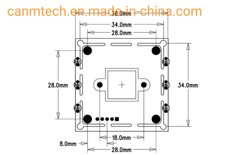 5MP Global Shutter Camera Module USB External Trigger Capture High-Speed Motion Photography&Assembly Line Detection