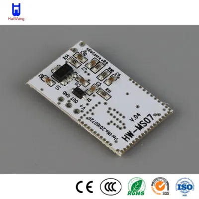 Haiwang HW-MS07 sensor de calor de microondas China proveedores Custom 2m+-20cm sensor Módulo de sensor de microondas para PCB de distancia para productos de iluminación y otros Electrónica