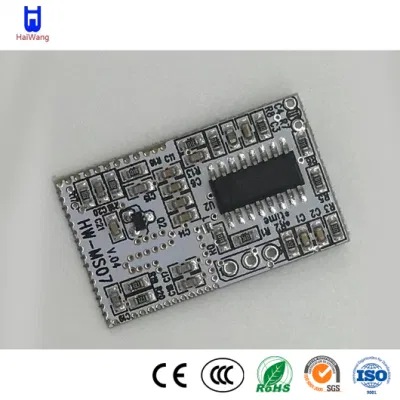 Haiwang Sensor de microondas de largo alcance de la fábrica por defecto de calidad China Mayorista de rango de frecuencia de 3,2 Ghz Hw-Ms07 PCB del módulo del sensor de microondas de productos de seguridad