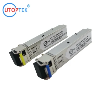 Transceptor SFP 1,25g compatible con SM Bidi LC 20km 1310/1550nm DDM Con Cisco/Huawei