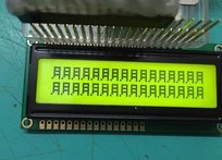 El carácter de 16 X 2 Módulo de pantalla LCD de ángulo de visión amplio.