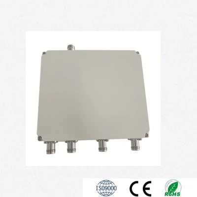 790-2700MHz Pim Quadplexer RF baja multiplexor interiores Quad-Band 4.3-10 Combinador de Mujeres